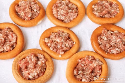 Сушки С Фаршем В Духовке Рецепт
