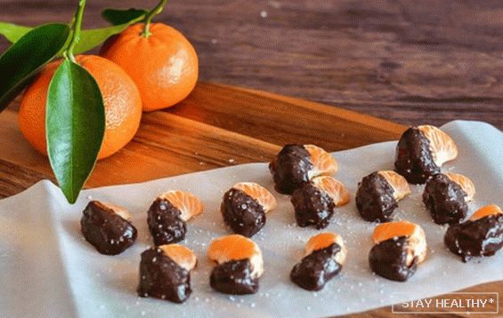 Quick and tasty desserts with tangerines