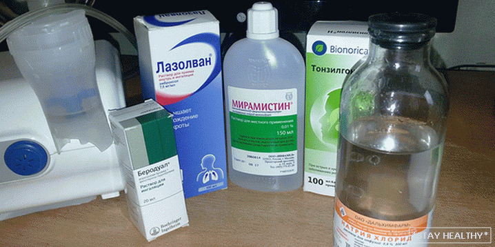 Saline for nebulization inhalation