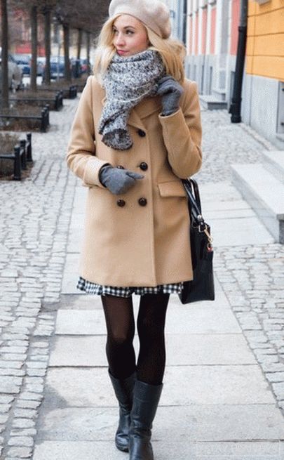 How to wear a tippet with a coat? Perfectcombination