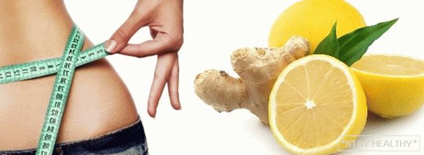 How to lose weight with a mixture of ginger and lemon?
