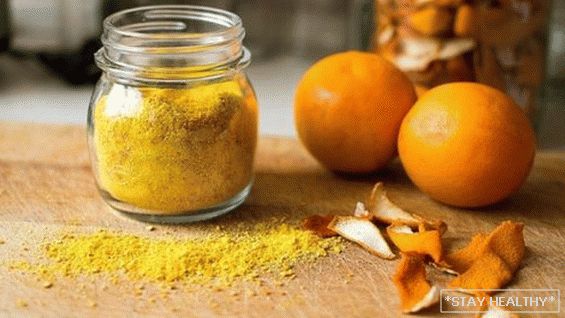 Where to put tangerine peels