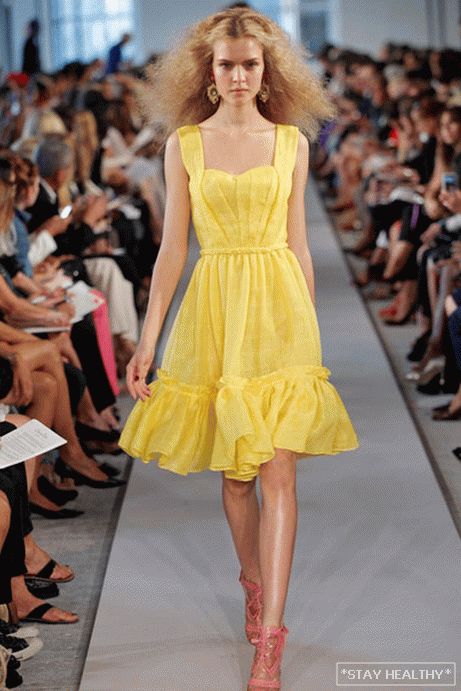 Fashion trends in the season spring - summer 2012(A photo)