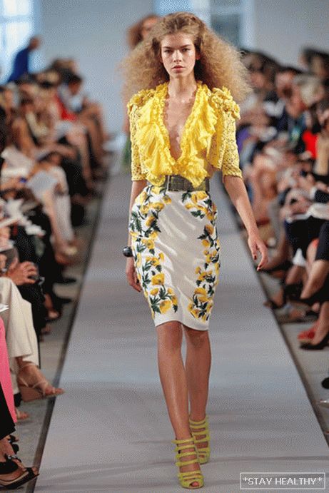 Fashion trends in the season spring - summer 2012(A photo)