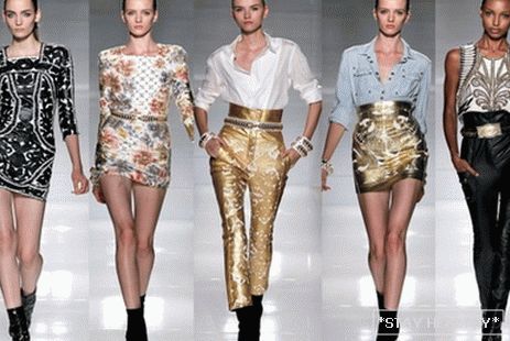 Fashion trends in the season spring - summer 2012(A photo)