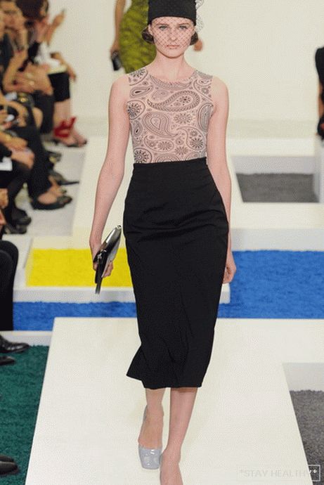 Fashion trends in the season spring - summer 2012(A photo)