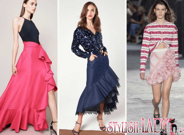 Fashionable skirts 2018