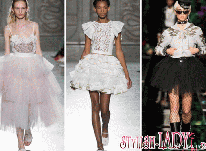 Fashionable skirts 2018