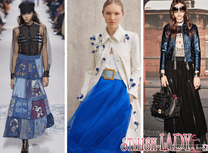 Fashionable skirts 2018