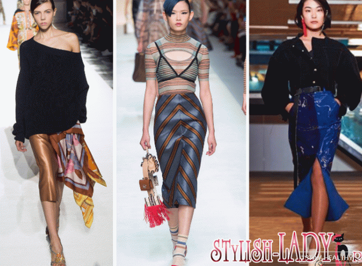 Fashionable skirts 2018
