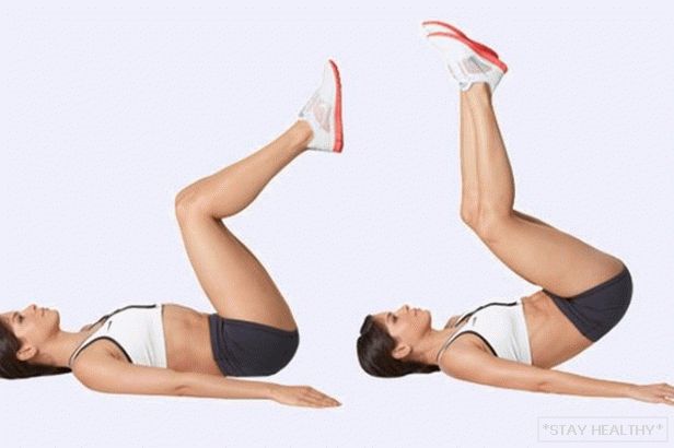Reverse twisting - the best exercises for lower press