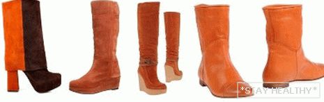 What can I wear orange boots with?