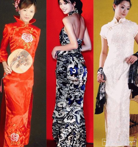 Платья в китайском стиле