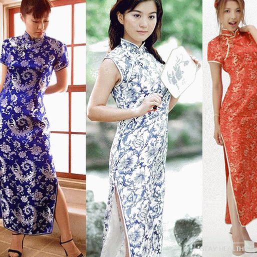 Платья в китайском стиле