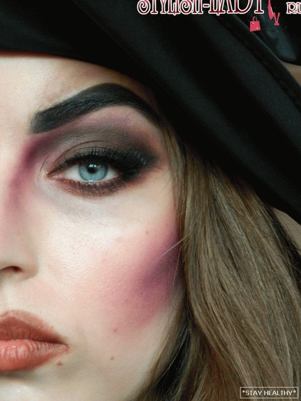 макияж ведьмы на хеллоуин, фото