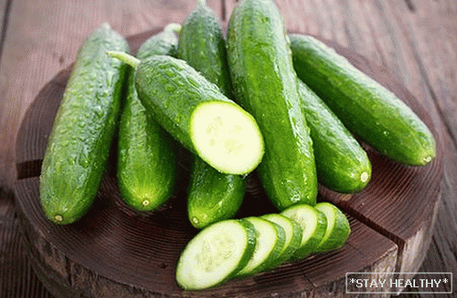 How many calories in a cucumber