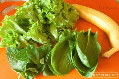 Banana and Spinach Smoothies
