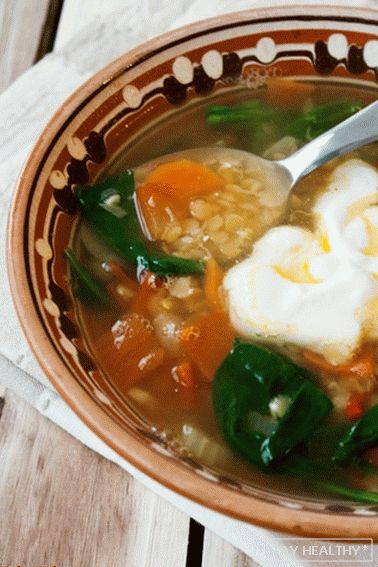 Lentil and Spinach Soup