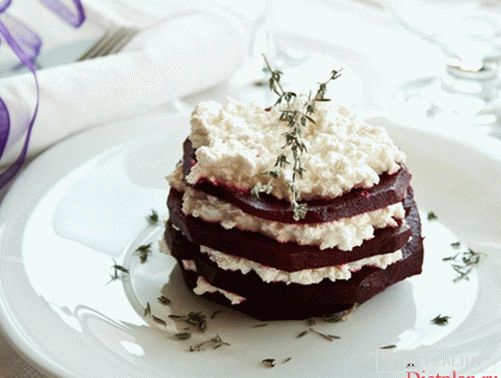 Feta Beetroot Turret