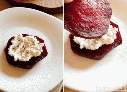 fени-2 Feta Beetroot Turret