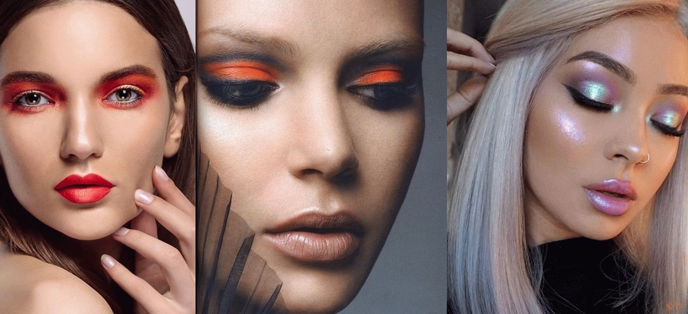 Trendy Christmas makeup 2020 - new ideas
